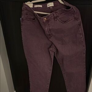 Universal Thread Purple Skinny Jeans